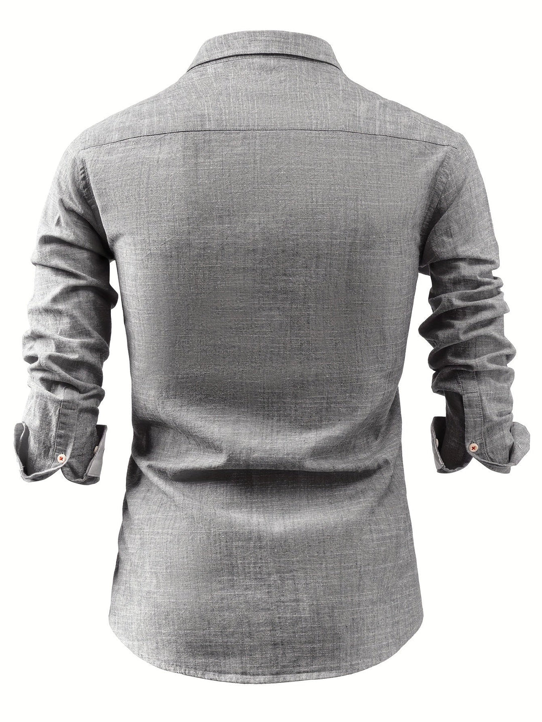 Hochwertiges Herren Langarmhemd mit Brusttasche. Zeitloser Stil für Büro, Freizeit oder besondere Anlässe.