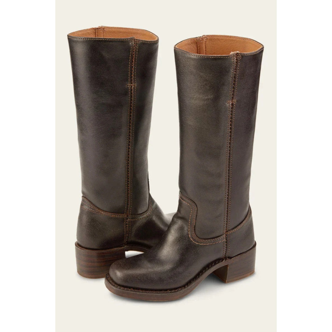 Damen Herbst Stiefel "Naomi" aus weichem Leder, moderne und komfortable Schuhe mit Reißverschluss.