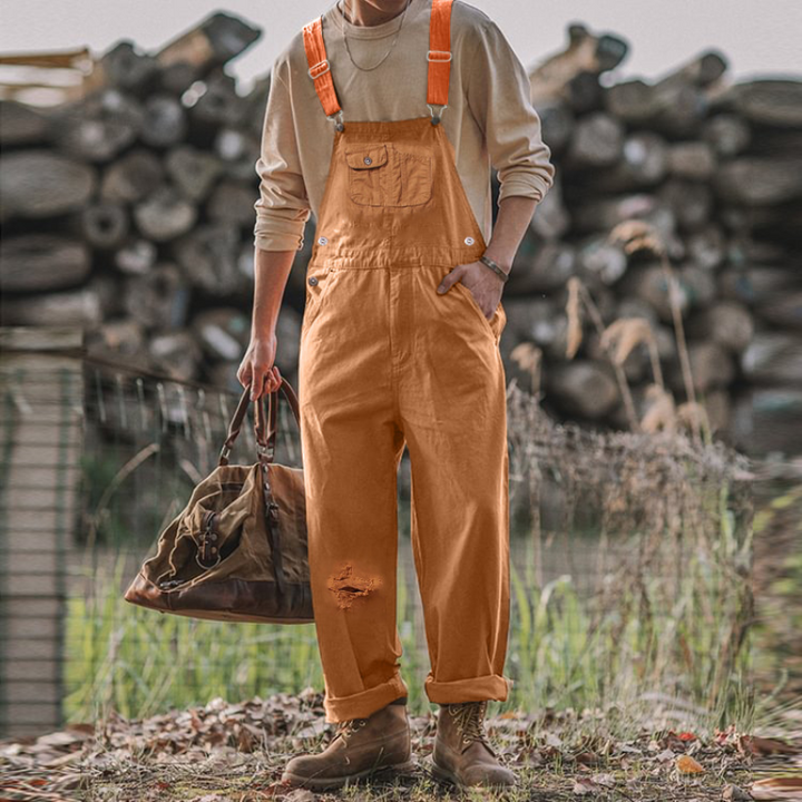 Multifunktionale Unisex Latzhose Sam. Praktische Gartenhose für Damen und Herren, bequem und robust.