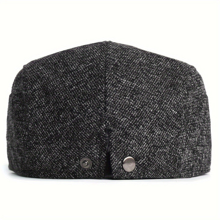 Warme Herren Newsboy Mütze, ideale Kopfbedeckung für kalte Herbst- und Wintertage. Vintage Gatsby Stil.