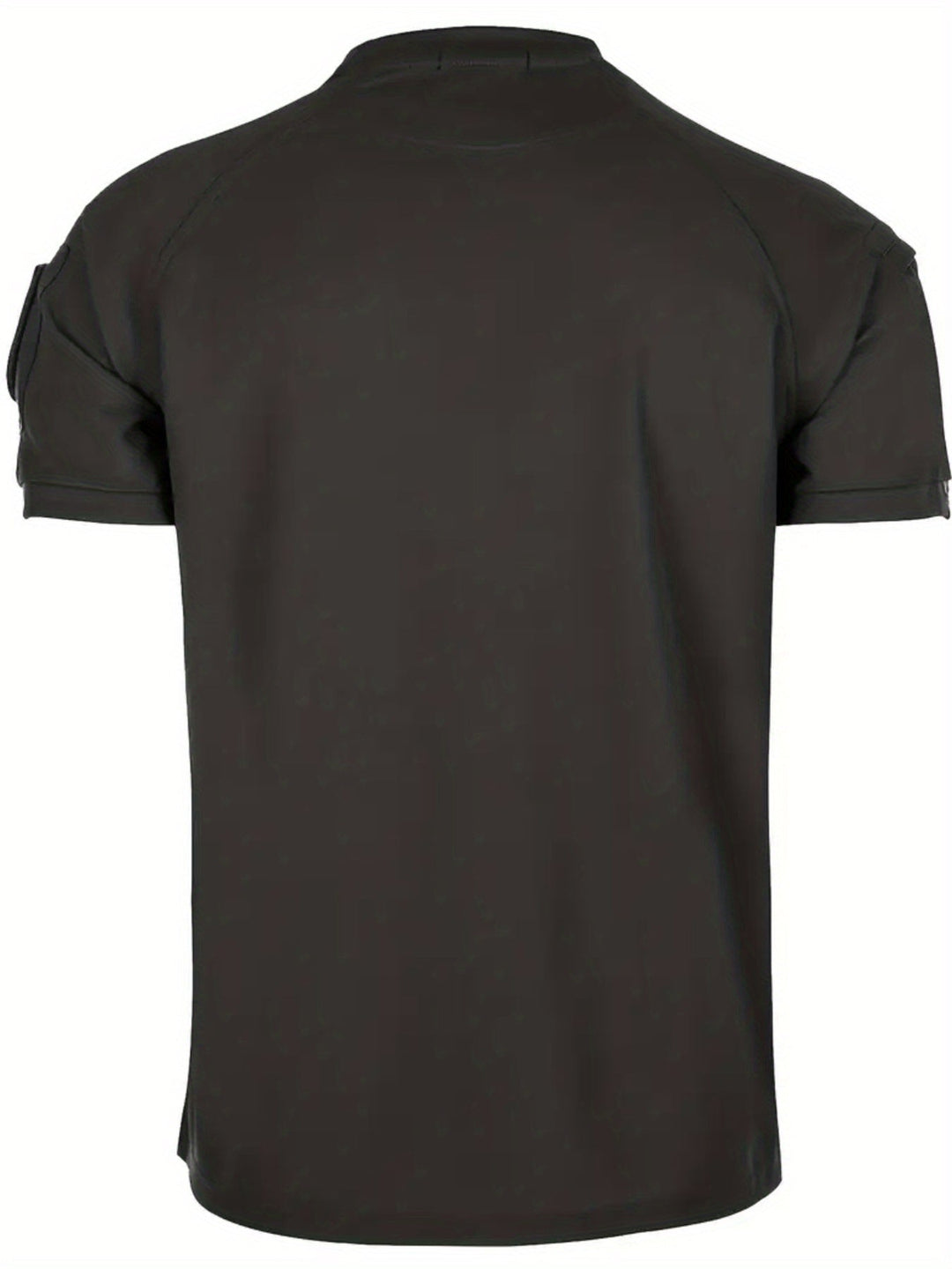 Herren Kurzarm T-Shirt, taktisch, mit Schultertaschen. Robustes Funktionsshirt für Outdoor & Einsatz.