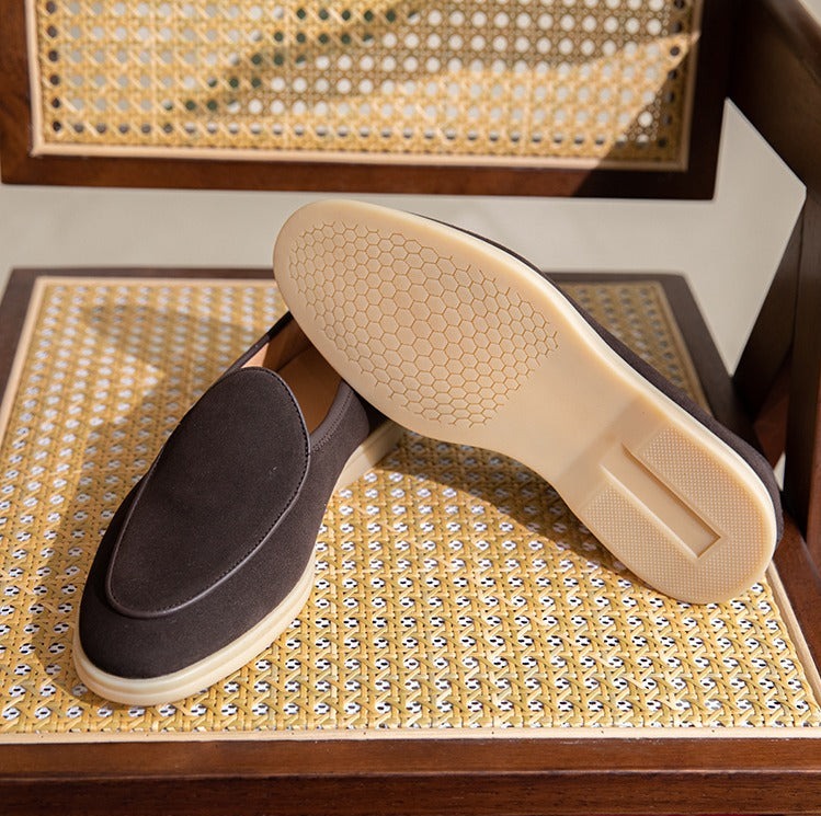 Vielseitige Herrenschuhe: Elegante Belgische Slipper. Ideal als Abendschuhe oder stilvolle Freizeitschuhe.