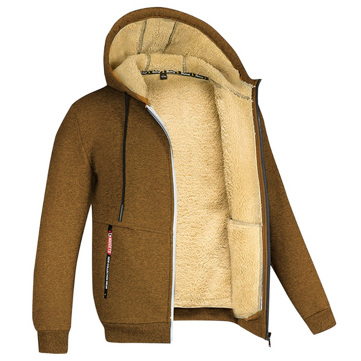 Sehr warme Herren Winterjacke, gefüttert. Perfekter Kälteschutz für Winter & Outdoor.