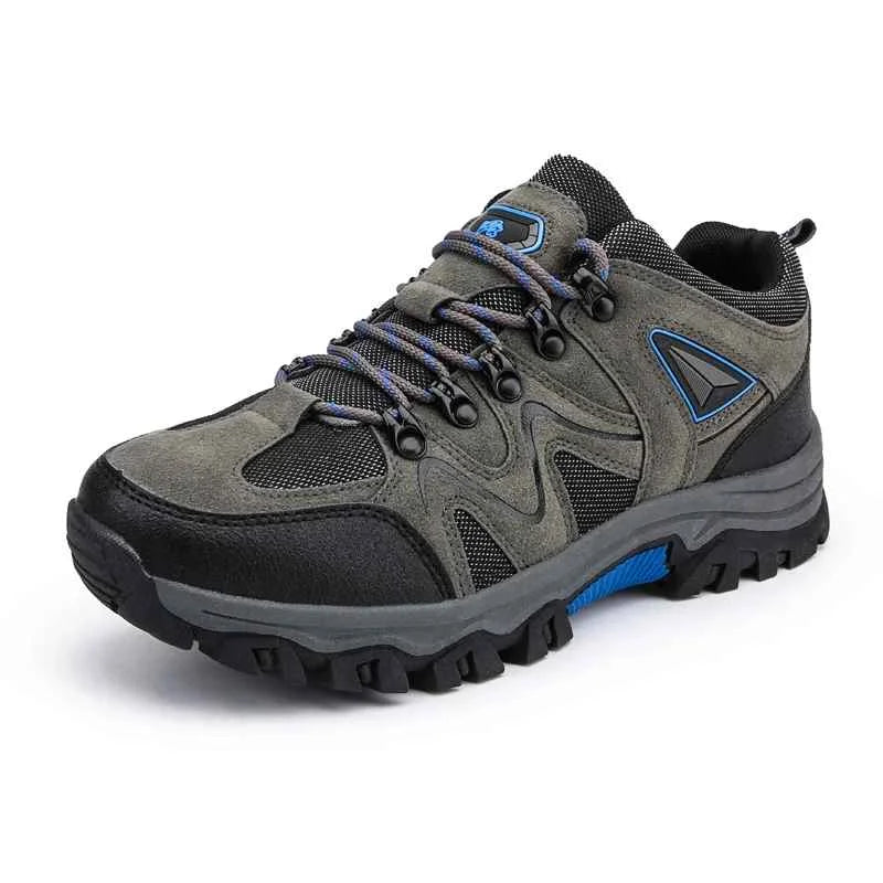 Unisex Geländeschuhe mit griffigem Profil. Optimaler Halt auf unebenem Terrain für sichere Wanderungen.