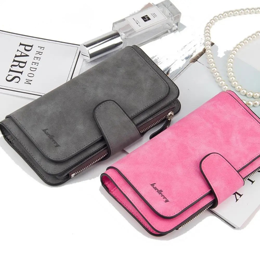 Lange Damen Geldbörse, perfekt als stilvoller Organizer in jeder Handtasche. Praktisch und elegant.