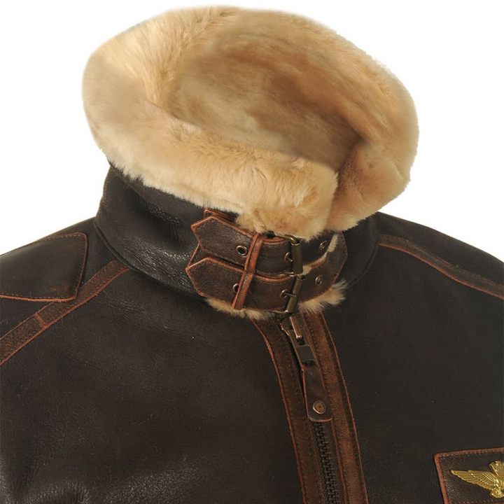 Bequeme Herren Bomberjacke mit warmem Futter, perfekt für kalte Wintertage.