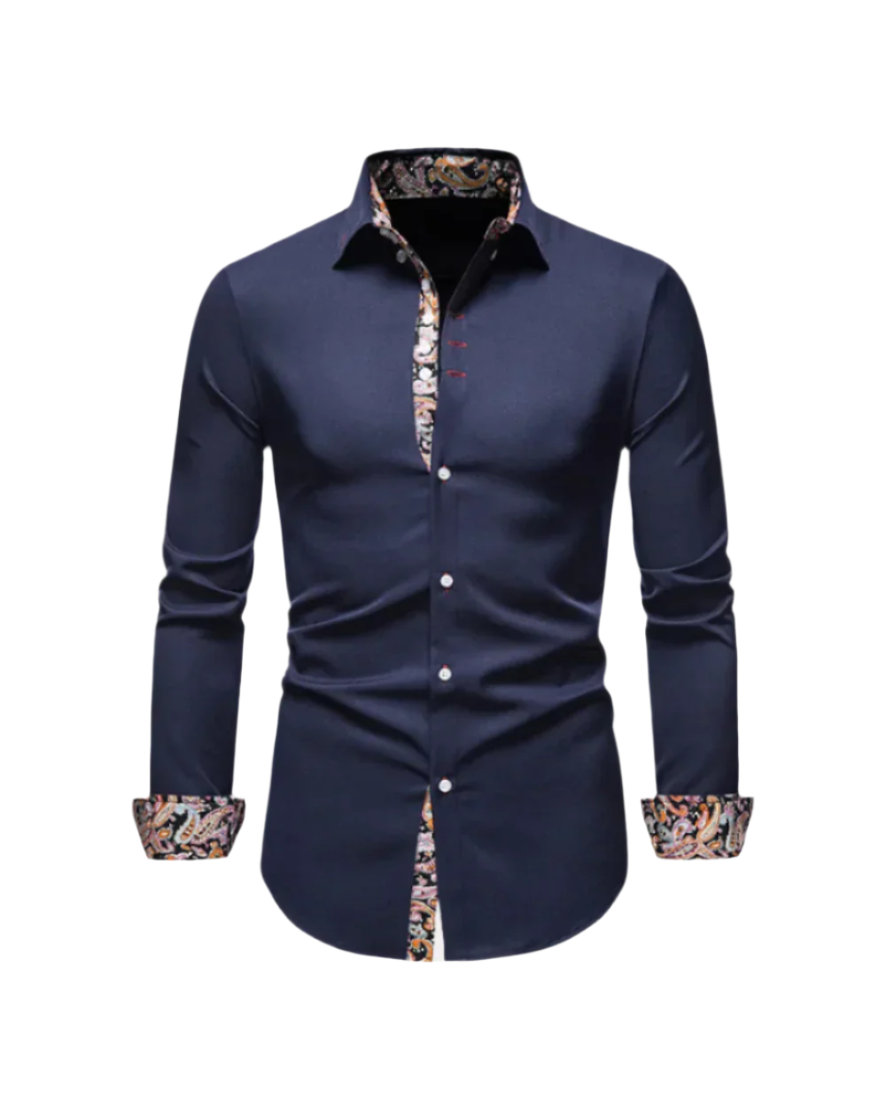 Elegantes Herren Feinschnitt Hemd in Weiß, Slim Fit, ideal für Business & Smart Casual Outfits, Langarm.