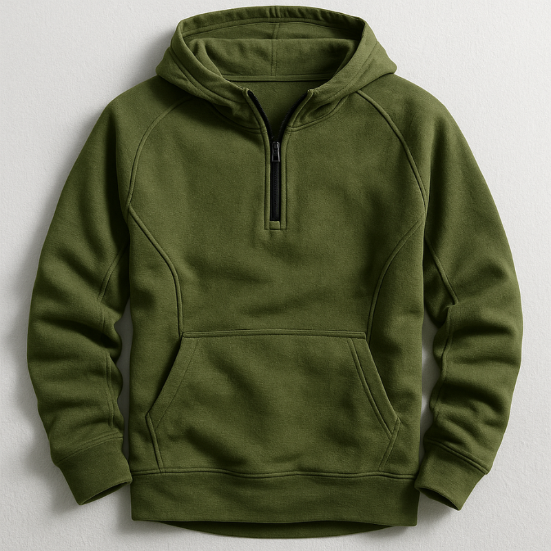 Bequemes Herren Sweatshirt, mittelgewichtiger Stoff. Regular fit Hoodie, ideal für kühle Tage & Übergang.