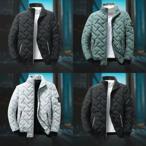 Moderner Herrenmantel, klassisch und elegant, perfekter Übergangsmantel für Winter & schicke Anlässe.