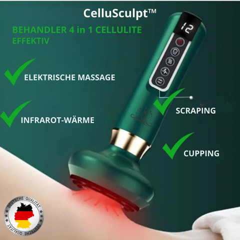 Digitales Damen Schönheitsgerät: Infrarot Massage & Schröpfen für straffe, glatte Haut.