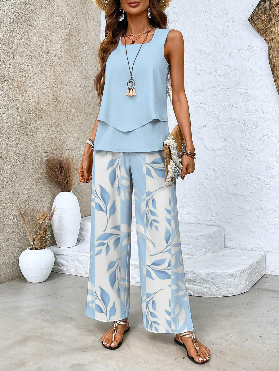 Elegantes Damen Tweed Set, zweiteilig & komfortabel für den Sommer. Stilvolle Frühjahrsmode.