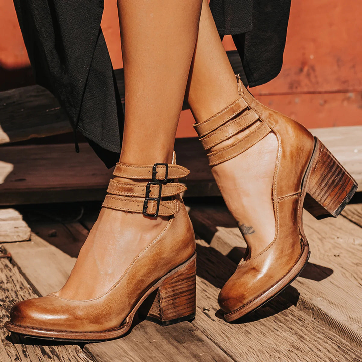 Elegante Damen Pumps mit Komfort-Innensohle für Business & Alltag; modische Absatzschuhe für Frauen.
