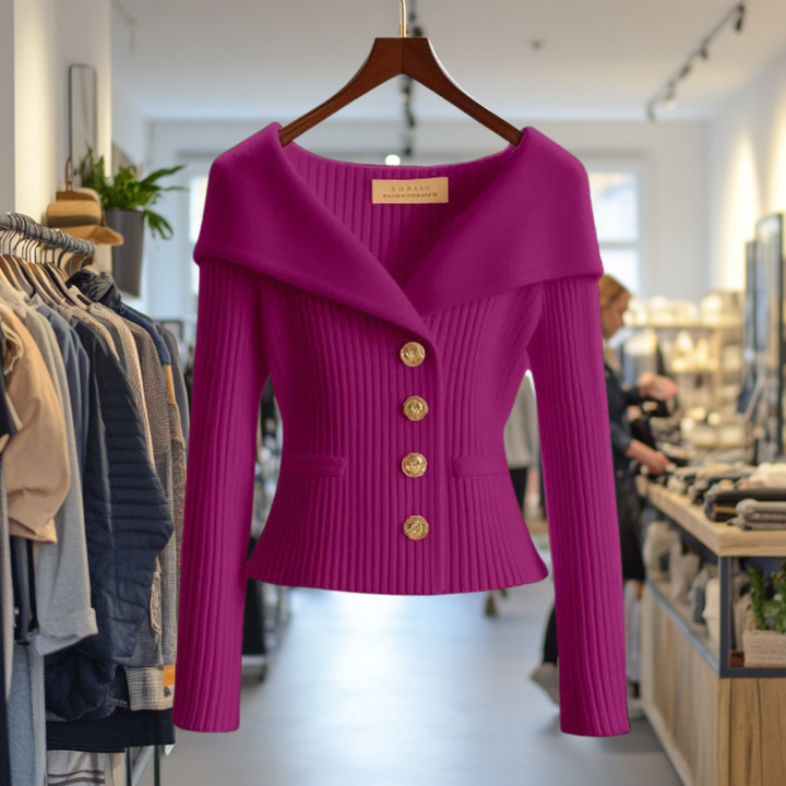 Lässiger, luxuriöser Damen Strickcardigan. Eleganter Look, kuschelig warm. Perfekt für Herbst & Winter.