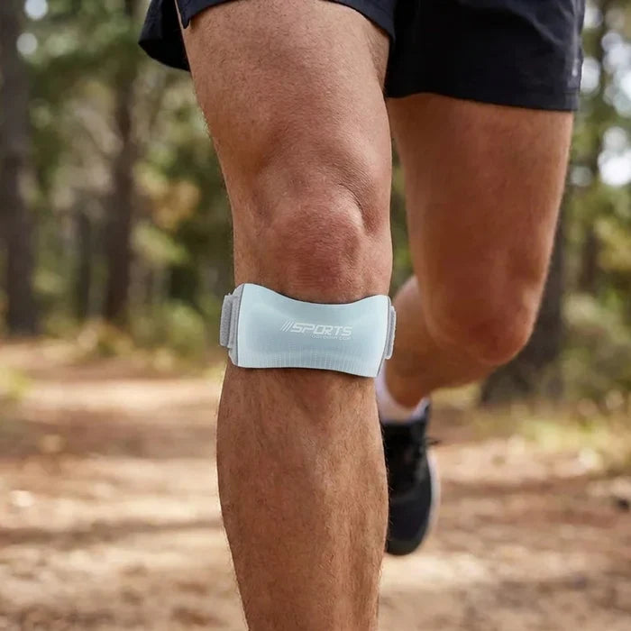 Unisex Knieband-Orthese, verstellbar, für Patella-Unterstützung, lindert Knieschmerzen bei Sport & Therapie.