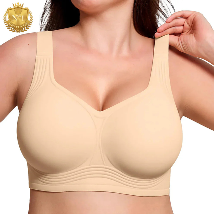 Bügelloser Damen BH Komfort Fit, unsichtbar unter Kleidung, nahtlos. Ideal für Alltag und Bequemlichkeit.