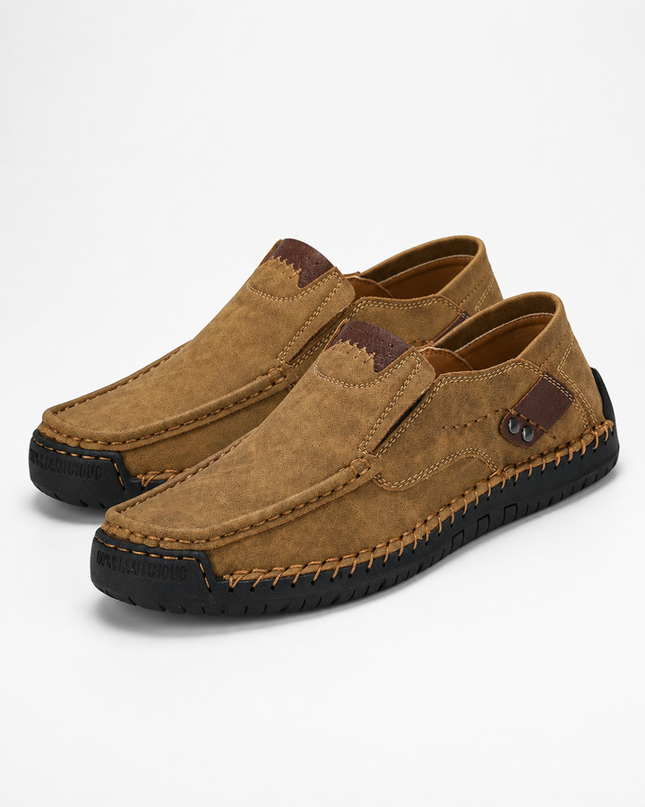 Herren Casual Schlüpfschuhe für Alltag und Freizeit; bequem, stilvoll und leicht anzuziehen.