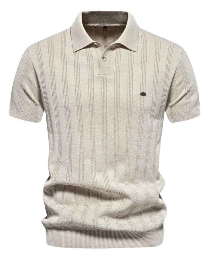 Herren Poloshirt Kurzarm, Slim Fit Design. Ideal für Business & Freizeit, elegant und bequem.