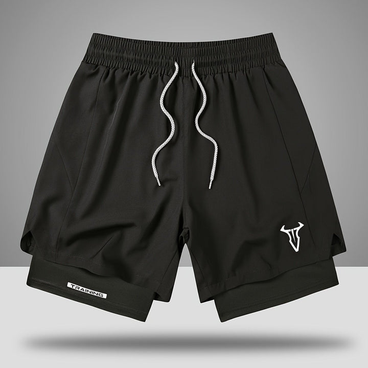 Weiche Herren Trainingsshorts aus atmungsaktivem Material für maximalen Komfort.