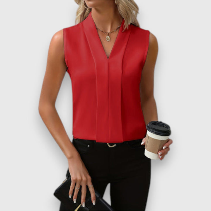 Komfortables Basic Damen Top in verschiedenen Farben, ideal für Alltag, Freizeit & Layering. Stilvolles Oberteil.