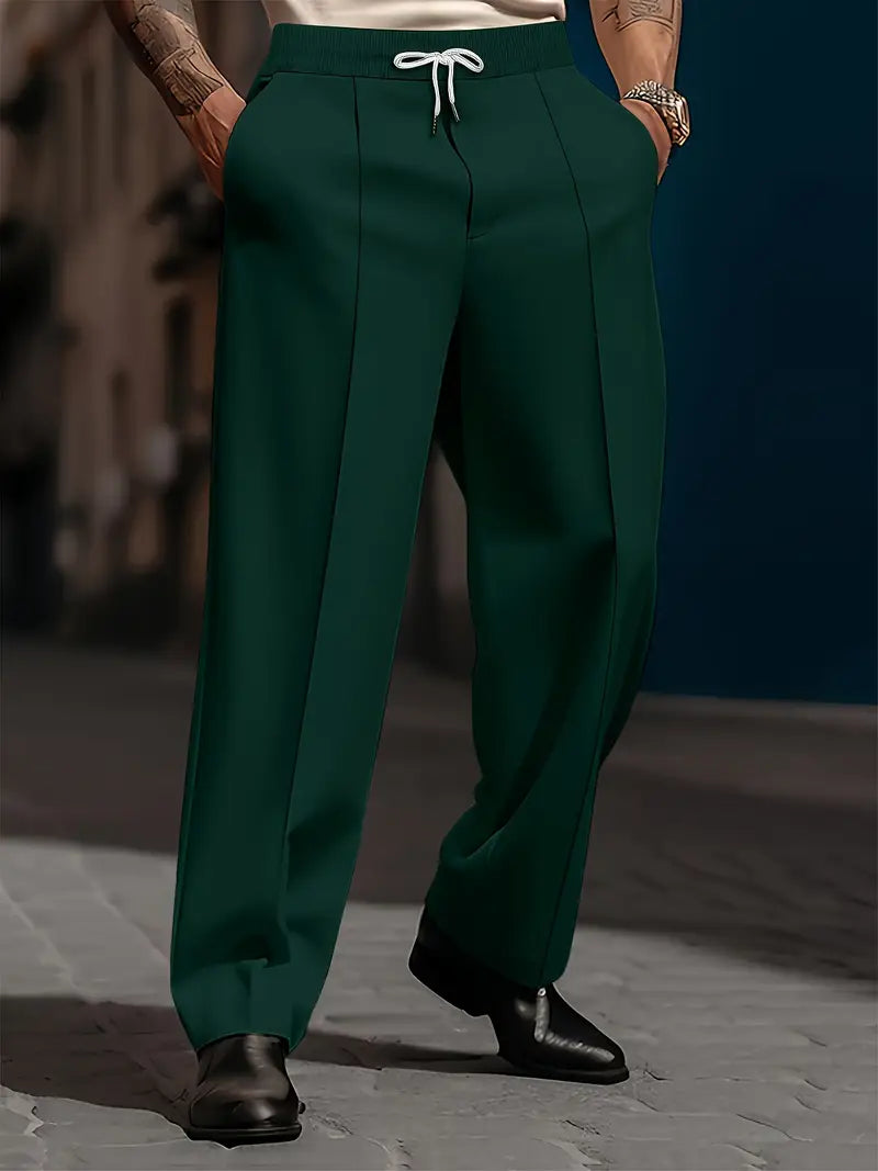 Vielseitige Herrenhose, Casual Stil, Regular Fit, gerades Bein, für Alltag & Freizeit.