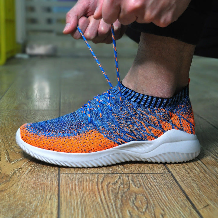 Praktische Herren Schlupfschuhe: leicht, atmungsaktiv & flexibel. Bequeme Freizeitsneakers für Männer.