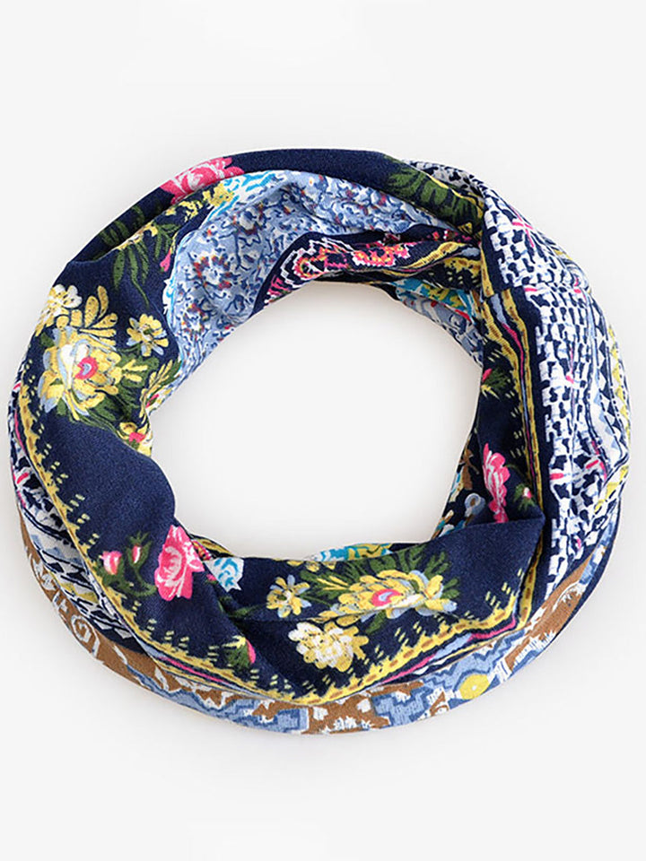 Textur der Baumwolle-Spandex Damen Beanie Mütze mit Blumenmuster, weich und dehnbar für Komfort.