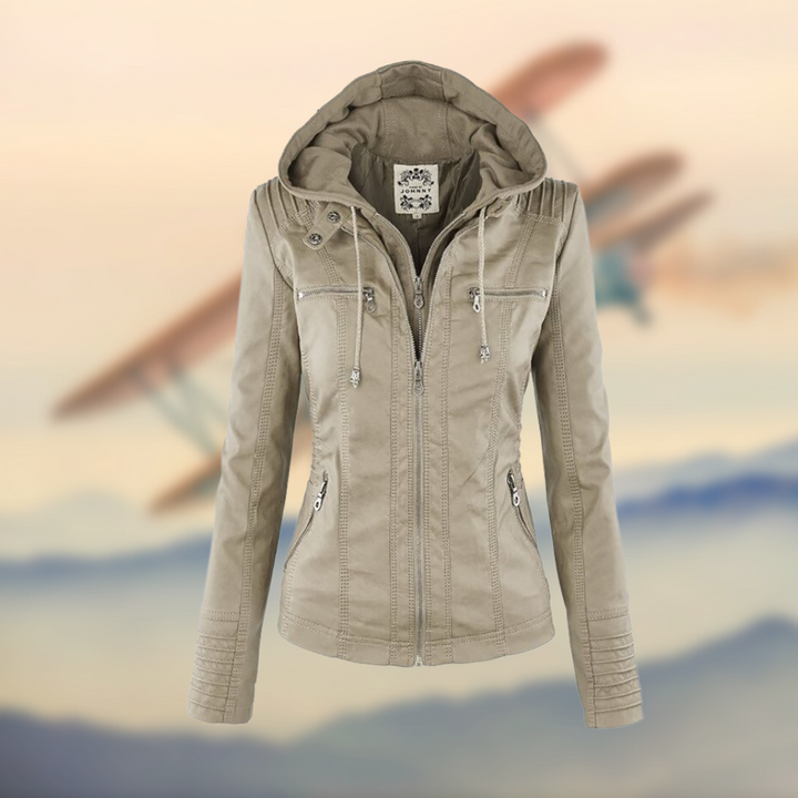 Vielseitige Damen Jacke mit modernem Schnitt, elegant & bequem. Perfekt für Modebewusste.