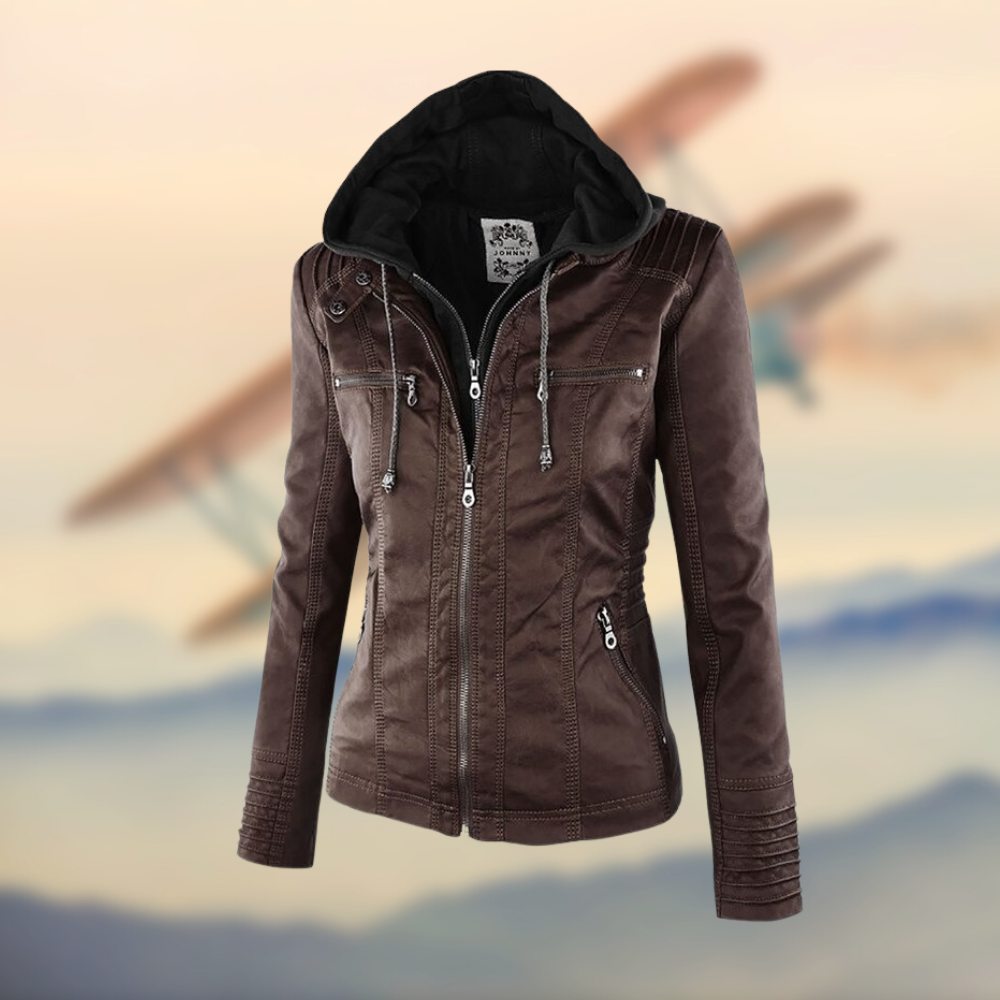 Stilvolle Damen Freizeitjacke für den Alltag. Bequeme Outdoor-Jacke, perfekt für Frühling & Herbst.