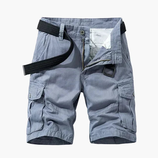 Funktionale Herren Cargo-Shorts mit vielen Taschen, perfekt für Reise, Wandern & Alltag. Komfortabel & langlebig.