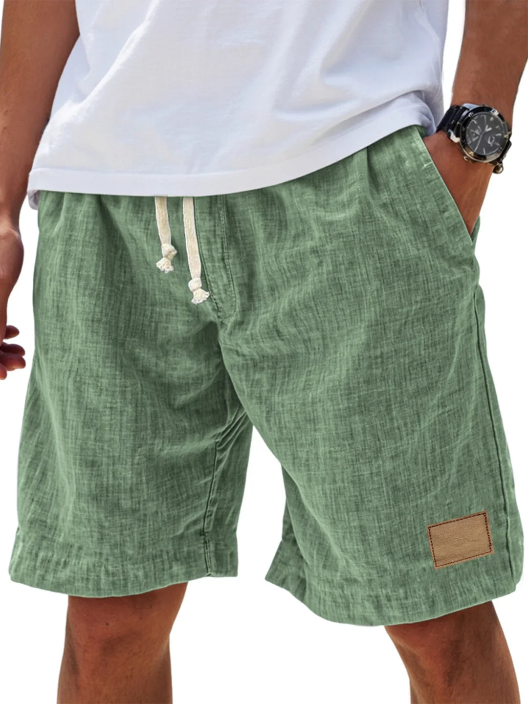 Leichte, bequeme Herrenshorts im Relaxed Fit. Stilvolle Sommermode für Männer, perfekt für Freizeit und Urlaub.