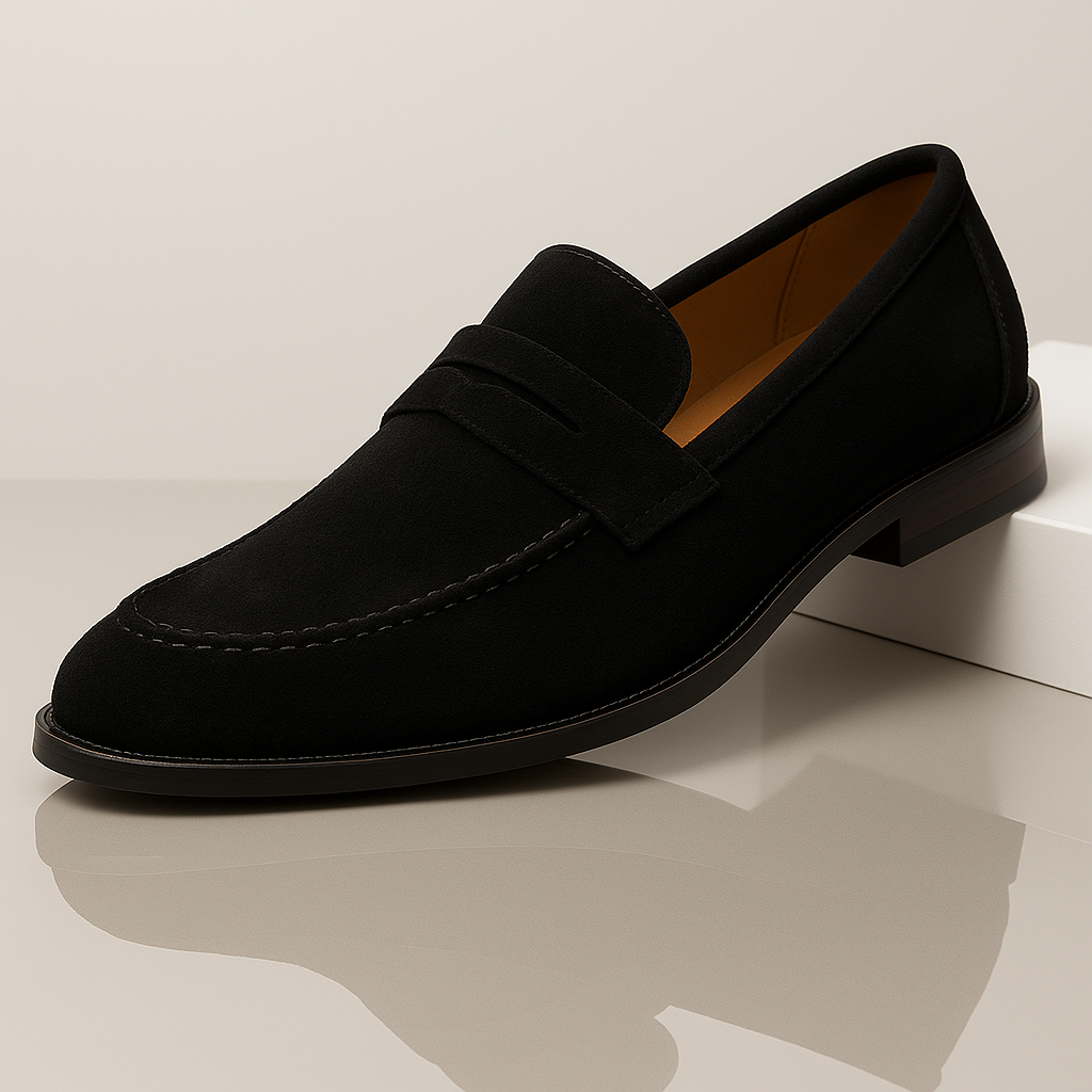 Moderne Herren Loafer: Bequeme Komfortschuhe mit ergonomischem Design, vielseitig für stilvolle Outfits.