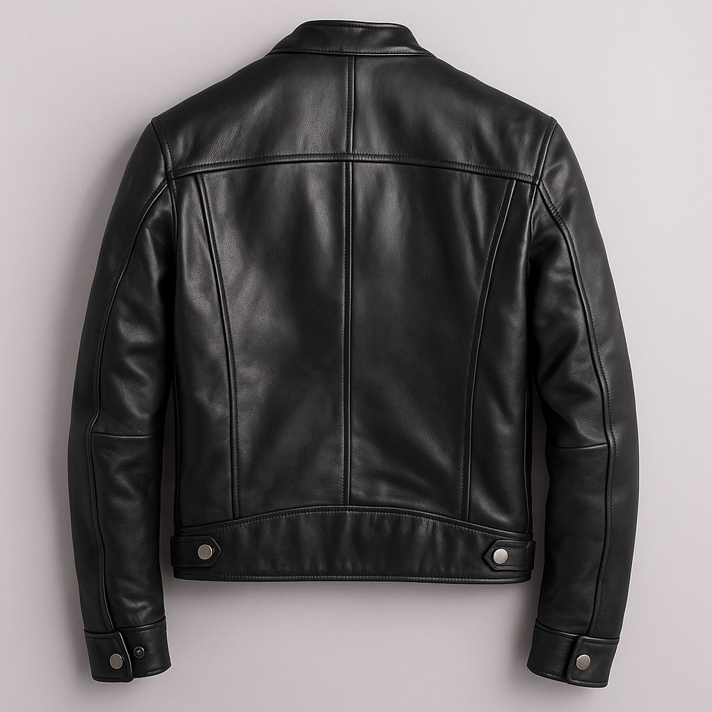 Praktische Herren Vintage Jacke, leicht, mit Reißverschluss & Taschen, ideal für den Alltag.