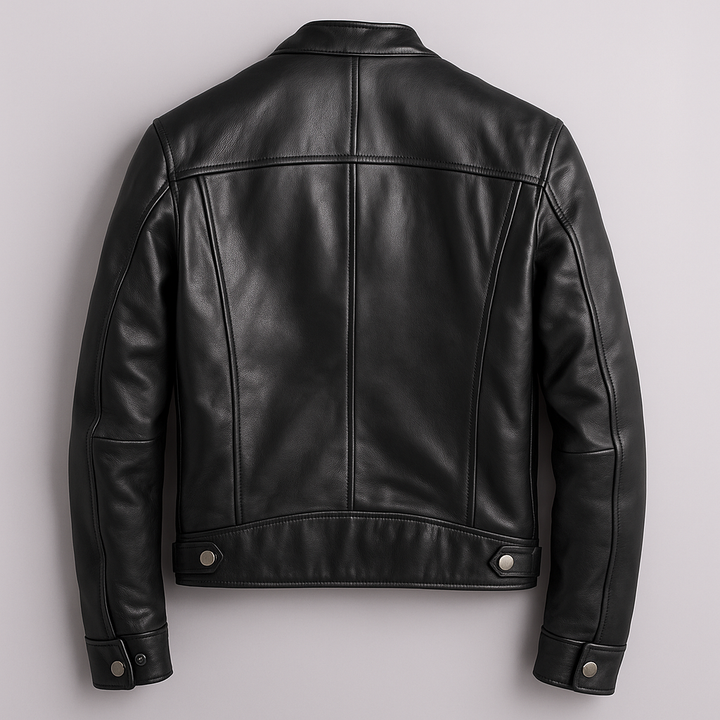Praktische Herren Vintage Jacke, leicht, mit Reißverschluss & Taschen, ideal für den Alltag.