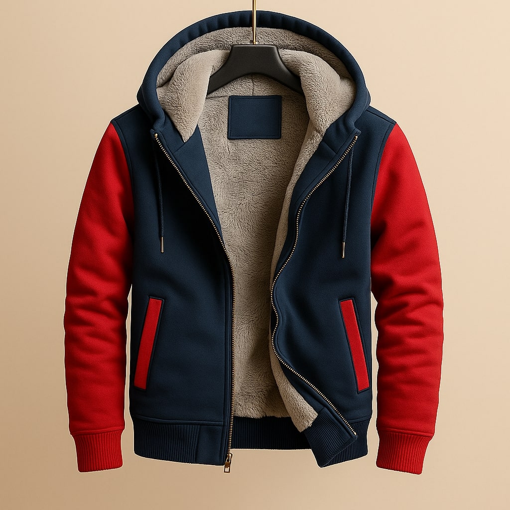 Warme Damen Reißverschluss-Kapuzenjacke, perfekt für sportliche Aktivitäten & gemütliche Stunden. Bequemer Hoodie.