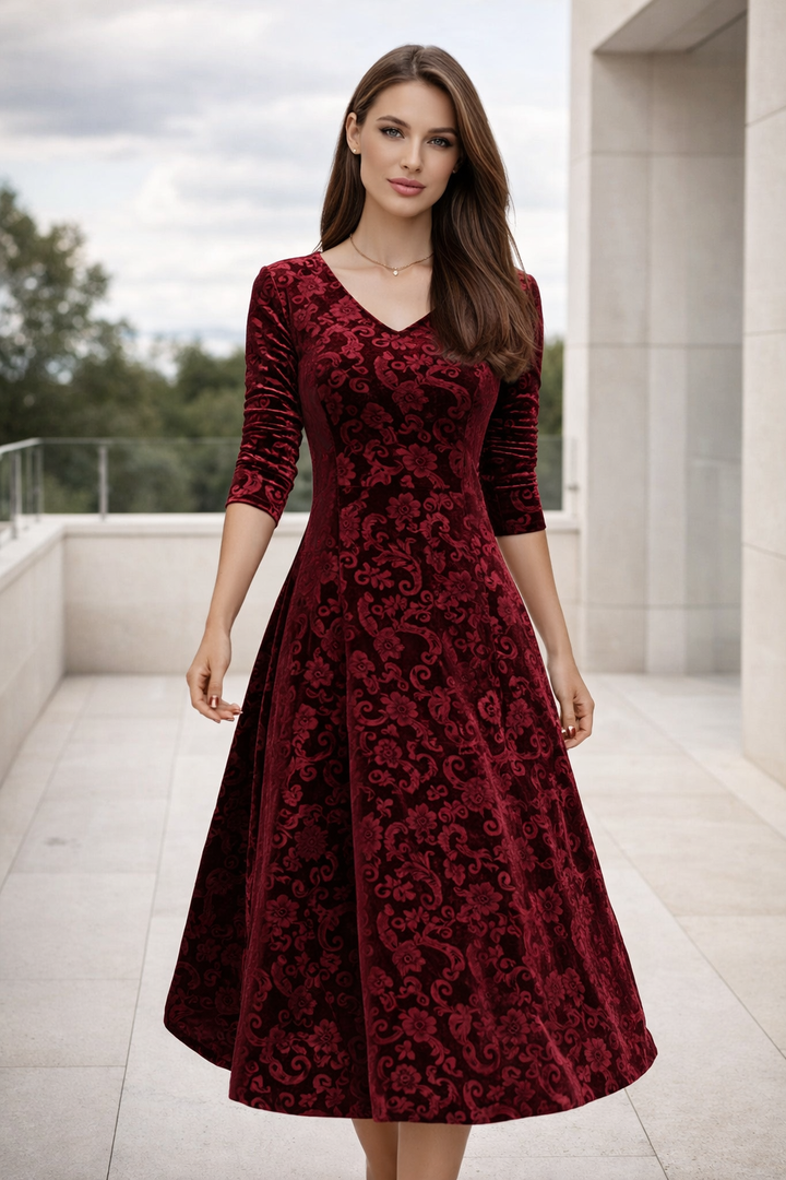 Bequemes Sommerkleid für Damen, minimalistisch und elegant, perfekt für Frühlingstage.