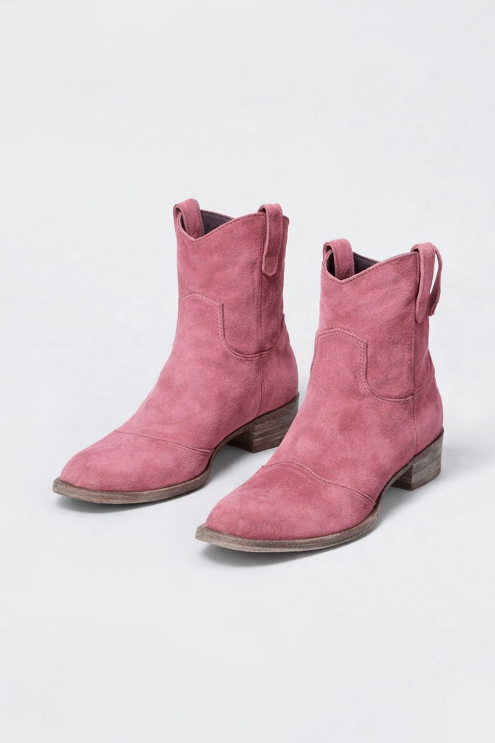 Modische Damen Stiefeletten für jeden Anlass; bequeme Slip-on Boots mit elegantem Design.