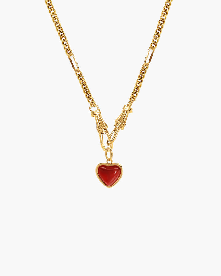 Langlebige Gold Halskette aus Edelstahl, für Damen, mit flexiblem Charm Holder für Anhänger.