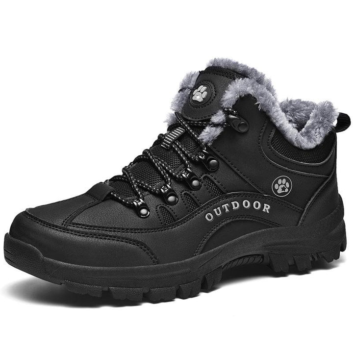 Unisex Wanderstiefel braun, wasserdicht & leicht, ideal für Trekking und Outdoor-Abenteuer.