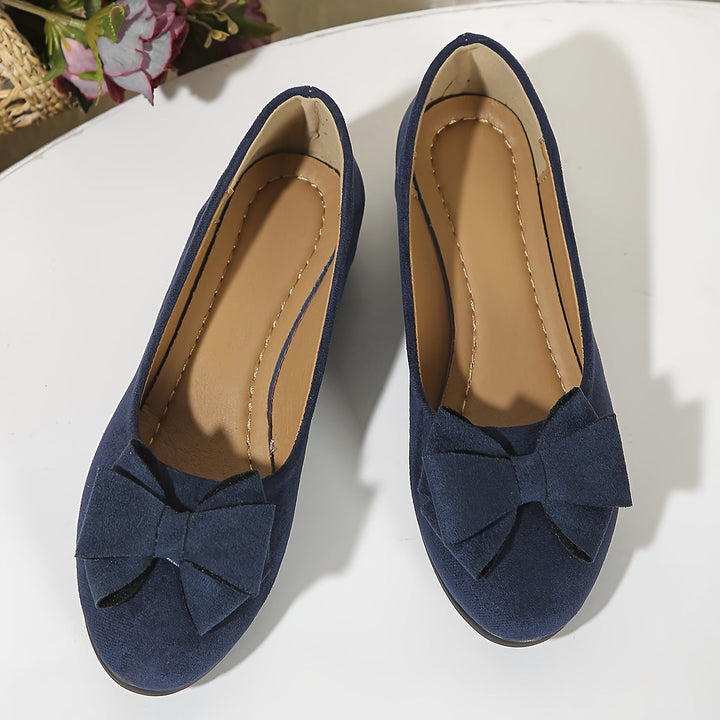 Elegante Flats für Damen, mit bequemer gepolsterter Sohle & flexiblem Design.