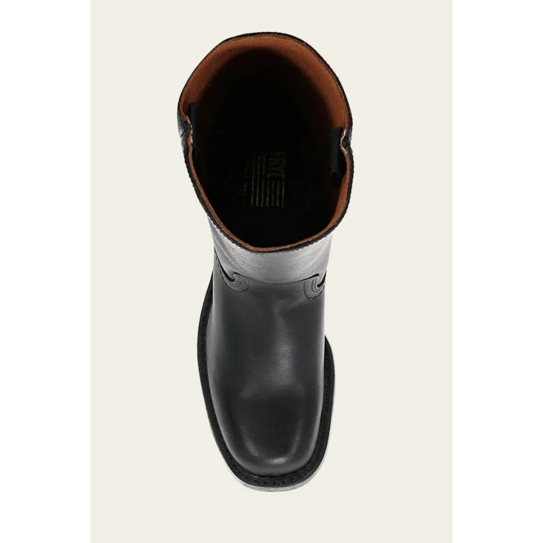 Hochwertige Leder-Damenstiefel "Naomi", bequeme Herbstschuhe, modern und mit elegantem Reißverschluss.