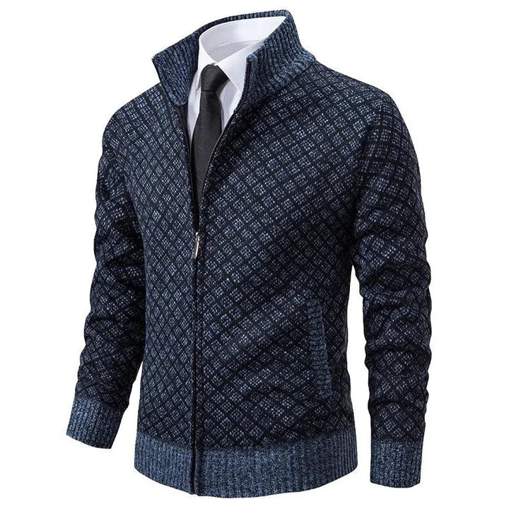 Rückansicht der eleganten Businessweste für Herren mit verstellbarem Riegel. Klassischer Stil & optimale Passform.