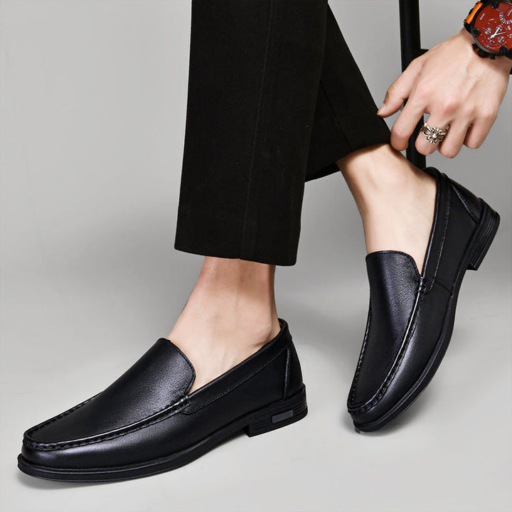 Elegante Herren Slip-On Loafer Businessschuhe, bequem & stilvoll für Büro & formelle Anlässe. Ganzjährig tragbar.