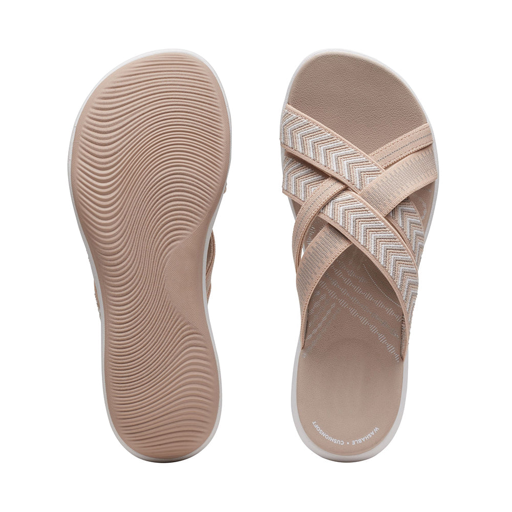 Orthopädische Damensandalen für ganztägigen Komfort. Ideal als Alltagssandalen zur Haltungskorrektur & Fussschmerzlinderung.