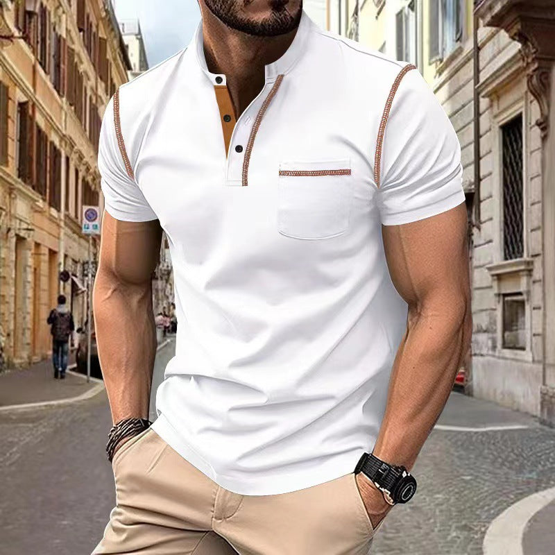 Herren Poloshirt Kurzarm, schlank geschnitten & schnell trocknend. Ideal für Sommer, Freizeit & Sport.