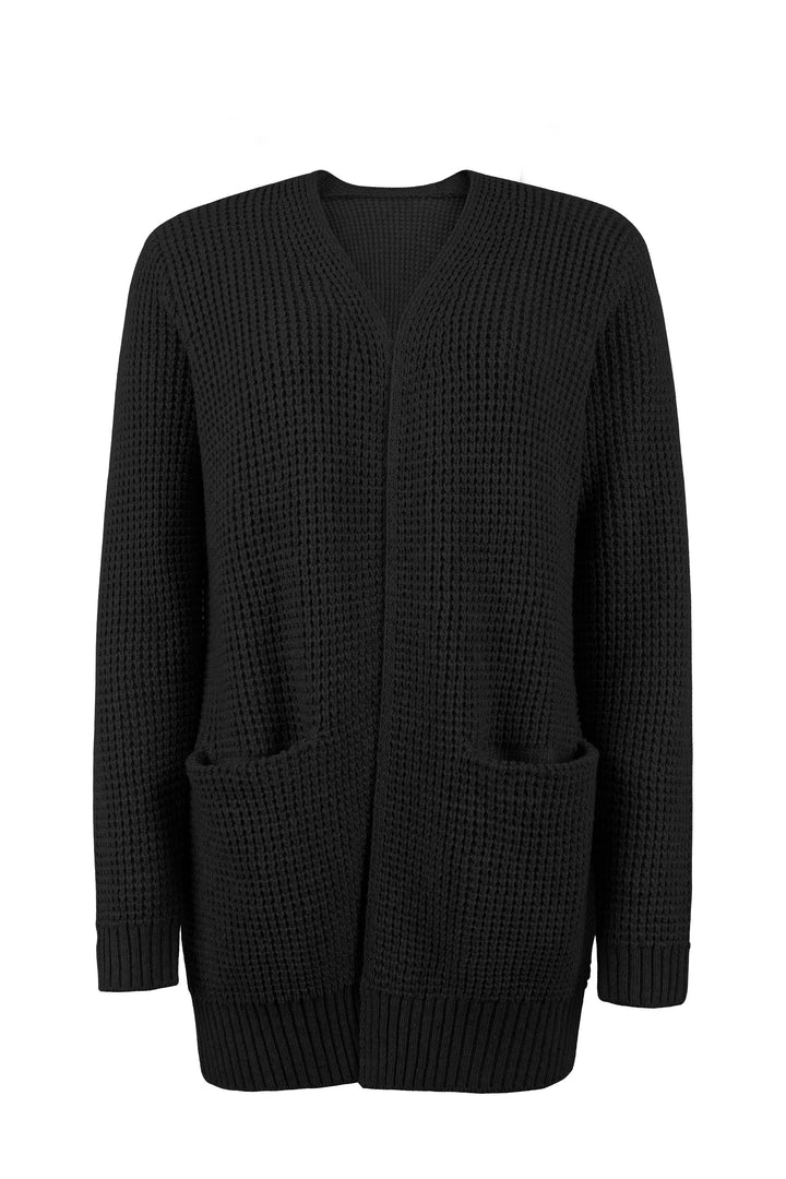 Elegante Damen-Strickjacke für den Winter, warm, stilvoll und bequem, hochwertige Strickware.