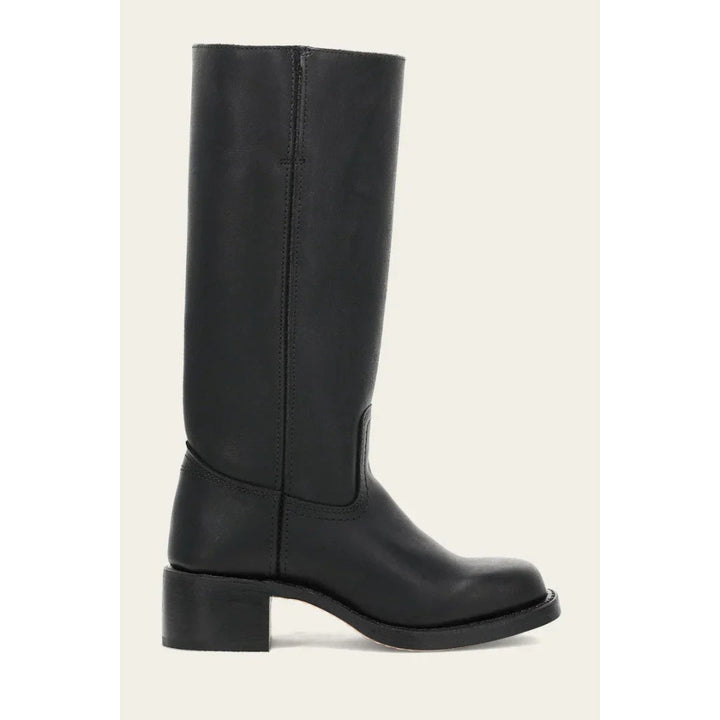 Elegante Damen Herbst Stiefel "Naomi" aus Leder, bequeme wadenhohe Schuhe mit Reißverschluss.