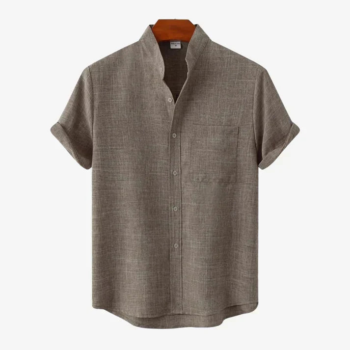 Stilvolles Herren Sommerhemd in [Farbe/Muster]. Ideal für warme Tage, Freizeit & urbane Sommer-Looks.