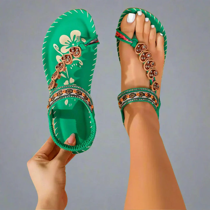 Perfekte orthopädische Damen Sandalen für lange Spaziergänge & Freizeit.