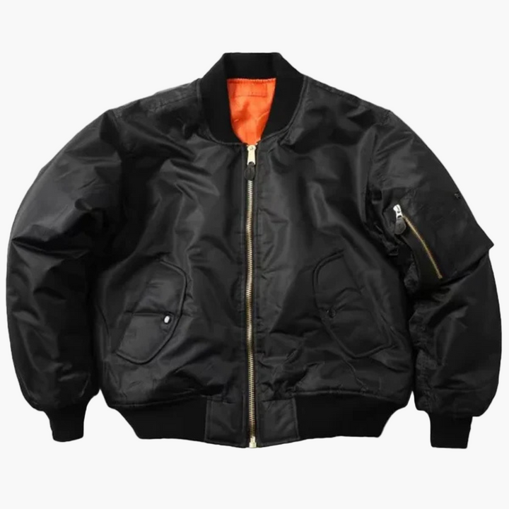 Zeitlose Unisex Freizeitjacke, modisch & bequem, ideal als Übergangsjacke für alle Jahreszeiten.