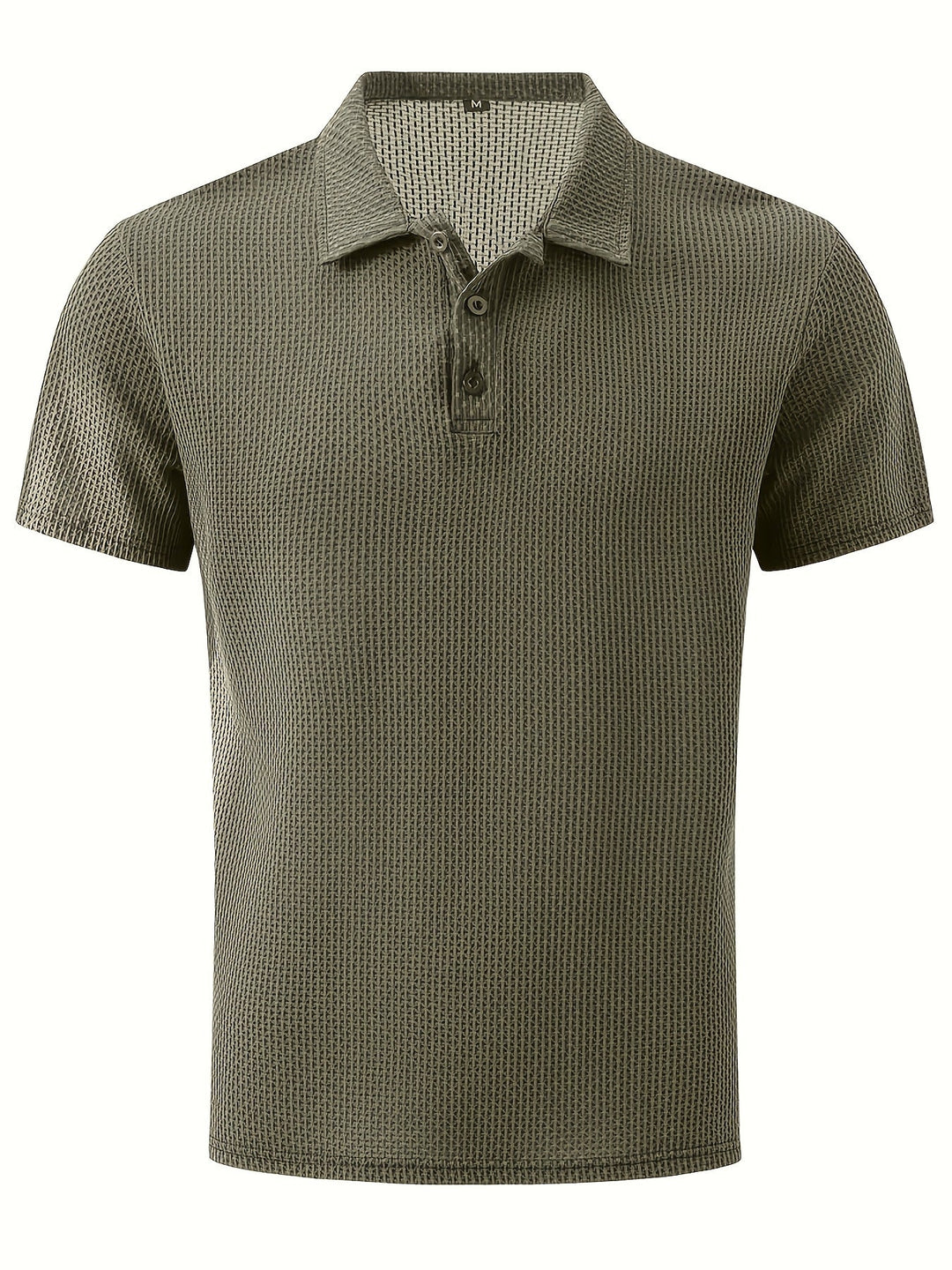 Klassisches Herren Kurzarm-Poloshirt in dezentem Farbton für stilvolle Freizeitlooks.
